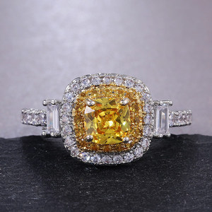 Bagues de luxe en Zircon scintillant, Design huit cœurs huit flèches, ornements de main élégants de Style européen pour femmes - Product Image 6