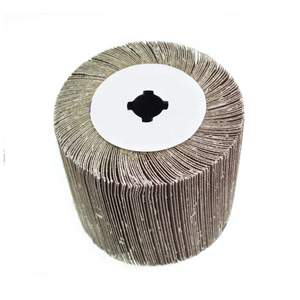 <span class=keywords><strong>Brosse</strong></span> <span class=keywords><strong>à</strong></span> tambour <span class=keywords><strong>à</strong></span> lamelles pour abrasifs de polissage pour machines de finition linéaires pour ébavurage et finition 120*100*19 - Product Image 4