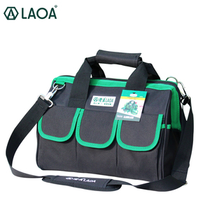 LAOA Sac à outils d'électricien 600D de grande capacité, étanche, pour les kits de réparation en polyester durable. - Product Image 1