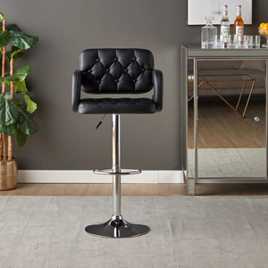 <span class=keywords><strong>Tabouret</strong></span> <span class=keywords><strong>de</strong></span> <span class=keywords><strong>Bar</strong></span> pivotant confortable et moderne <span class=keywords><strong>avec</strong></span> <span class=keywords><strong>accoudoir</strong></span>, chaise <span class=keywords><strong>de</strong></span> <span class=keywords><strong>Bar</strong></span> en cuir Pu pour la cuisine - Product Image 6