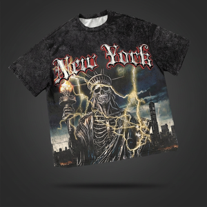 Camiseta de Manga Corta para Hombre, 100% Algodón, Tejido de Punto, Estilo Casual Elegante, con Estampado Frontal por Transferencia Térmica, Transpirable, Ecológica, de Secado Rápido - Product Image 3