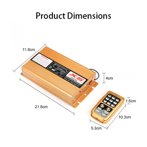 12V 200W voiture avertissement PA haut-parleur <span class=keywords><strong>klaxon</strong></span> d'alarme avec sirène forte télécommande MIC système Kit pour Ambulance camion <span class=keywords><strong>de</strong></span> pompiers Tweeter conception - Product Image 4