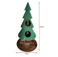 Vente en gros Arbre de Noël Tour de chat Tour de l'arbre d'activité pour chat Grande maison pour chat