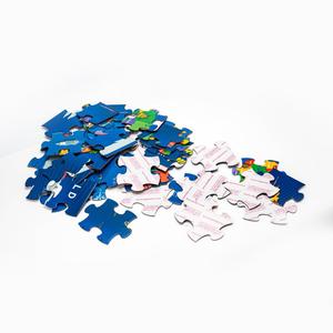 Puzzle per bambini personalizzati all'ingrosso 50/100/200 pezzi set di apprendimento <span class=keywords><strong>del</strong></span> <span class=keywords><strong>mondo</strong></span> - Product Image 3