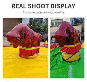 Máquina Inflable <span class=keywords><strong>de</strong></span> Toreo <span class=keywords><strong>de</strong></span> Alta Calidad y Colorida para Parques <span class=keywords><strong>de</strong></span> Diversiones con Toro <span class=keywords><strong>de</strong></span> Rodeo y Colchón Inflable - Product Image 6