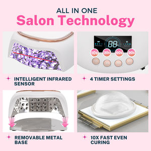 Sunnail <strong>Gel</strong> <strong>Uv</strong> Led Cordless Rechargeable Customized Nail Enhancement Lamp and <strong>Uv</strong> Lamp Nail Dryer - Product Image 5