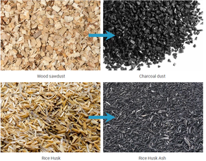Hot Sale Bbq Charcoal Continuous Carbonization <strong>Kiln</strong> <strong>Rotary</strong> Type Sawdust Wood RDF Carbonization Furnace - Product Image 6
