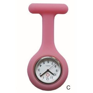 Women's <b>Silicone</b> Nurse's Watch Medical School Student Pocket Watch with Brooch; Customizable Logo; Gift Watch From Manufacturer - Product Image 5