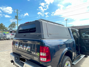 หลังคาอลูมิเนียมสำหรับรถกระบะ RAM 1500 5.7 ฟุต รุ่น Crew Cab ปี 2019-2026 กันน้ำ ล็อคได้ ติดตั้งแบบไม่ต้องเจาะ - Product Image 3