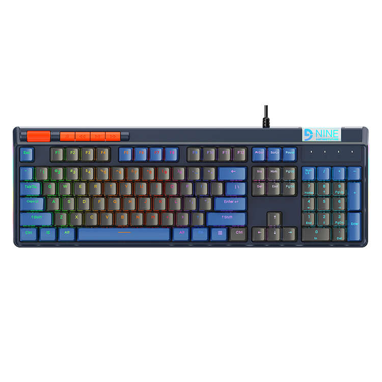 Fuhlen K5 компьютерный игровой плеер механическая клавиатура игровая механическая клавиатура проводной Стандартный 108 клавиша механическая клавиатура