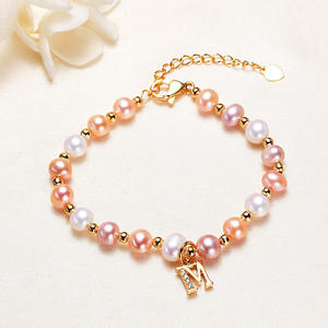 Pulseras de Moda Barroca Suministradas Directamente, Pequeñas Perlas de Agua Dulce Originarias de Yiwu, Joyería Famosa en Internet - Product Image 3