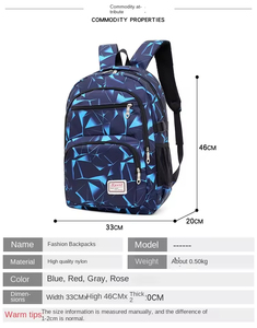 <span class=keywords><strong>Mochila</strong></span> Escolar Oxford Antirrobo Personalizada <span class=keywords><strong>de</strong></span> Fábrica, <span class=keywords><strong>Mochila</strong></span> Impermeable Grande, <span class=keywords><strong>Mochila</strong></span> <span class=keywords><strong>de</strong></span> Viaje, Juego <span class=keywords><strong>de</strong></span> Mochilas para Estudiantes - Product Image 4