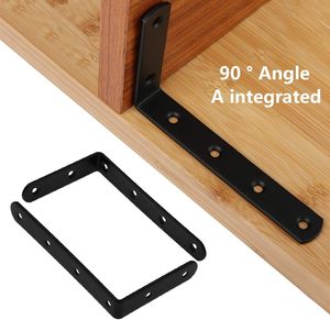 Support d'étagère 5'' x 3'' en L, supports d'étagère robustes en acier inoxydable, équerre d'<span class=keywords><strong>angle</strong></span>, finition peinte/galvanisée - Product Image 5