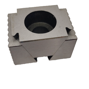 MINI OK Mors de serrage à coin de précision modulaires pour fixation simple M8 <span class=keywords><strong>M10</strong></span> M12, pour usinage industriel CNC, avec mâchoires à surface dentée - Product Image 6