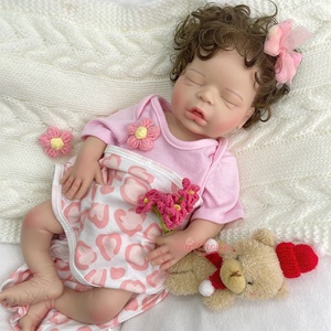 Muñeca <span class=keywords><strong>Reborn</strong></span> <span class=keywords><strong>de</strong></span> <span class=keywords><strong>Silicona</strong></span> Hecha a Mano <span class=keywords><strong>de</strong></span> 45 cm, Bebé Recién Nacida con Peso Real y Cabello, Regalo <span class=keywords><strong>de</strong></span> Cumpleaños para Futuros Padres y Enamorados - Product Image 4