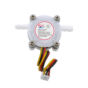 Débitmètre à turbine à effet Hall Dijiang 1/4 en plastique ZJ-S401, sortie impulsionnelle, capteur de comptage précis à 3 %, 0,3-6 LPM pour robot de nettoyage - Product Image 6