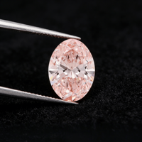 Diamantes Cultivados en Laboratorio CVD de 2 Quilates, Claridad VS1, Color D, Corte Oval Excelente, Certificados por IGI