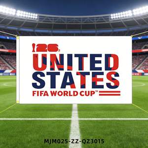Bandiera della Coppa <span class=keywords><strong>del</strong></span> Mondo di Calcio 2026, 3x5 piedi, Doppia Cucitura, per Esterni e Interni - Product Image 3