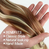 Extensions de cheveux tressées au crochet, ondulées, pré-étirées, 150g, boucles françaises, teintes, double trame, pour femmes, haute qualité, vente chaude