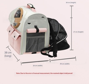 Extension <span class=keywords><strong>pour</strong></span> animaux de compagnie grand espace <span class=keywords><strong>sac</strong></span> à <span class=keywords><strong>dos</strong></span> <span class=keywords><strong>pour</strong></span> voyage Action extérieure plein espace <span class=keywords><strong>chien</strong></span> chat <span class=keywords><strong>sac</strong></span> à <span class=keywords><strong>dos</strong></span> extensible luxe sangle de sécurité boucle - Product Image 2