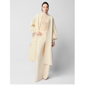 Nouvelle Collection Manteaux Femme Tendance AMELIE BELTED KIMONO COAT en Cachemire du Vietnam, Chaleur Supérieure, Fermeture Longue à Ceinture, Manteau d'Hiver pour Femme - Product Image 1