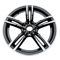 Llantas de Aleación Ligeras para Automóviles de Pasajeros, 19 Pulgadas, 437M, Borde Mecanizado Brillante, Llantas de Repuesto 5X120 para BMW E90 E60 F30 F10