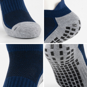 Chaussettes de sport de <span class=keywords><strong>football</strong></span> pour jeunes hommes de haute qualité, antidérapantes, avec fonction de massage, respirantes, absorbant la transpiration, anti-odeurs, pour le printemps - Product Image 3