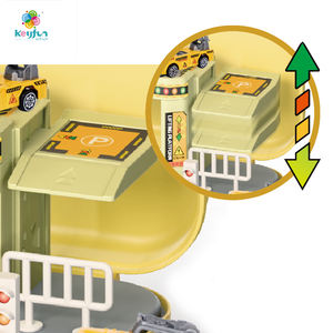Mini station-service électrique en plastique jouet catapulte piste de voiture de course bricolage ensemble d'aventure enfants semblant jouer jeu Simulation pompe à essence - Product Image 3