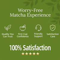 Thé Matcha Premium 100% Naturel de Première Récolte en Sachet ou en Boîte Métallique, Poudre de Thé Vert en Vrac, Thé Matcha Minceur, Marque Privée OEM