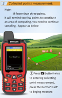 HeiPoe ZL180 Instrument de mesure de surface terrestre, GPS embarqué, mesure de surface terrestre, GPS portable pour l'arpentage