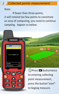 Heipoe zl180 Đồng hồ đo đất Xe GPS dựa trên khu vực Dụng cụ đo đất khảo sát GPS cầm tay - Product Image 6