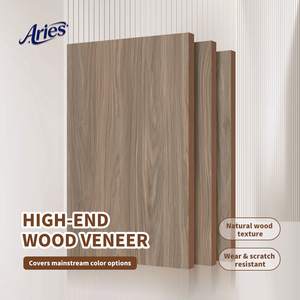 Contrachapado Recubierto de Melamina Color Gris Claro Nogal 1220x2440mm Grado ENF Panel de Pared para Decoración del Hogar Contrachapado de Arce Canadiense para Construcción - Product Image 2