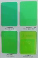 Vert Solvant 7 (PYRANINE HOMOVERATRONITRIL HPTS SEL TRISODIUM) Marque HUACHENG 100% Pureté Poudre Verte Colorants pour Encre Plastique