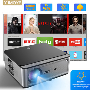 Proyector doméstico 1080P Full HD con altavoces incorporados para uso empresarial y educativo - Product Image 4