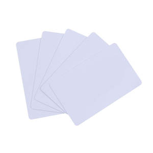 공장 RFID NFC Ntag213 카드 13.56Mhz PVC 플라스틱 방수 화이트 빈 카드 호텔 관리 - Product Image 2