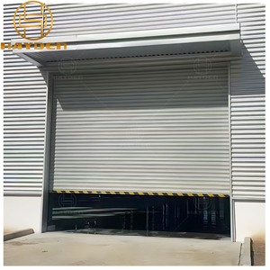 仓库用现代自动抗台风工业提升彩钢卷帘门 - Product Image 1