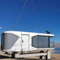 Maison conteneur modulaire en acier de qualité supérieure, personnalisée en usine, pour usage villa/bureau, étanche, écologique et ignifuge