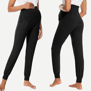 Pantalon <span class=keywords><strong>de</strong></span> maternité pour femmes été Joggers amples pantalons <span class=keywords><strong>de</strong></span> survêtement avec poches doux salon vêtements d'entraînement personnalisé en gros pour la <span class=keywords><strong>grossesse</strong></span> - Product Image 6