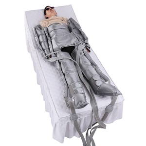 Appareil de pressothérapie vertical à 24 coussins d'air, combinaison amincissante à pression d'air, 4 intensités 120/160/200/240 mmHg - Product Image 5