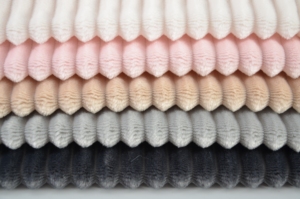 Bán buôn đồng bằng màu in sọc flannel nguyên liệu - Product Image 5