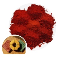 Oxyde de fer rouge S130 couleur asphalte terrazzo sol peinture plastique caoutchouc rouge pigment