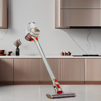 Nettoyeur vapeur robot aspirateur sans fil portatif, fonction sèche, alimenté par batterie, sans sac, pour hôtel, voiture, garage et usage domestique