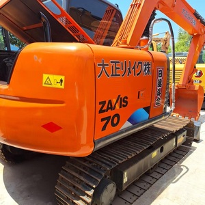 Suministro directo de fábrica, excavadora usada Hitachi ZX70 de segunda mano con 1 año de garantía en stock. - Product Image 6