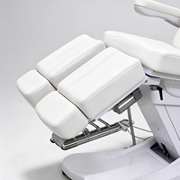 Fauteuil de podologie électrique, fauteuil de pédicure médical, fauteuil de beauté à jambes séparées pour clinique, salon, spa, traitement de podologie