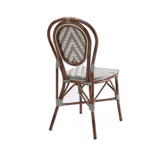 OEM/ODM Chaise <span class=keywords><strong>de</strong></span> bistro français Chaises <span class=keywords><strong>de</strong></span> café <span class=keywords><strong>Paris</strong></span> en rotin moderne pour restaurants Salle à manger Mobilier <span class=keywords><strong>de</strong></span> restaurant en métal - Product Image 3