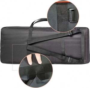 Estuche para Teclado de 61 Teclas, Bolsa de Transporte para Piano, Portátil, Impermeable, Acolchado y Duradero, de 40x16x6 Pulgadas, para Teclado de 61 Teclas - Product Image 1