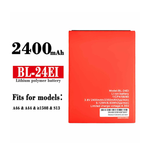 좋은 가격 도매 BL-24EI 2400mAh OEM 리튬 이온 휴대 전화 배터리 Itel A46 A44 S13 IT1508 Batteira - Product Image 2