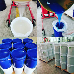 Cepat menyembuhkan tambahan RTV2 silikon cair karet Platinum menyembuhkan untuk memancing umpan - Product Image 5