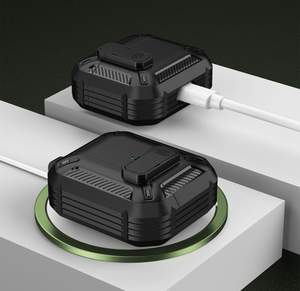 Étui de protection GSCASE en fibre de carbone TPU de luxe avec verrouillage pour écouteurs <span class=keywords><strong>Airpods</strong></span> Pro 2, étui de chargement pour Airpod Pro 3 4 - Product Image 6