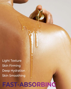 Huile corporelle hydratante et raffermissante 790000ppm Complexe raffermissant & 10000ppm HA Après la douche Absorption rapide Lavande Soin complet du corps - Product Image 3